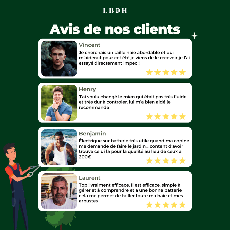 Taille haie électrique sans fil