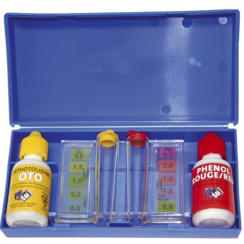 Kit analyse ph et chlore de piscine