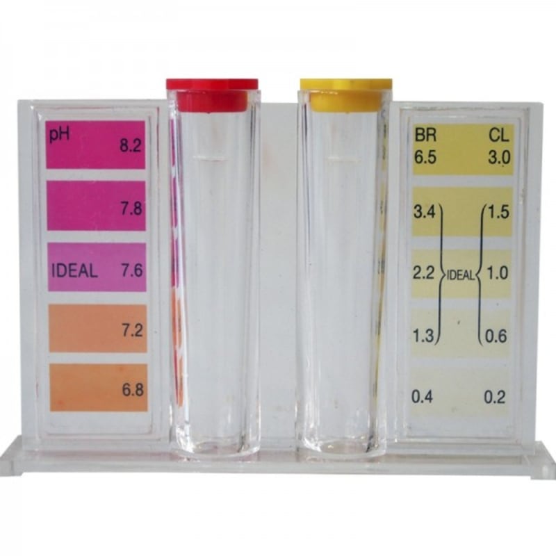 Kit analyse ph et chlore de piscine