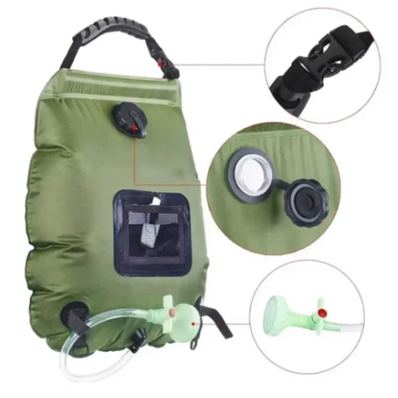 Douche portable filtrante
