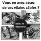 Attaches fils électriques (lot de 20 pièces)