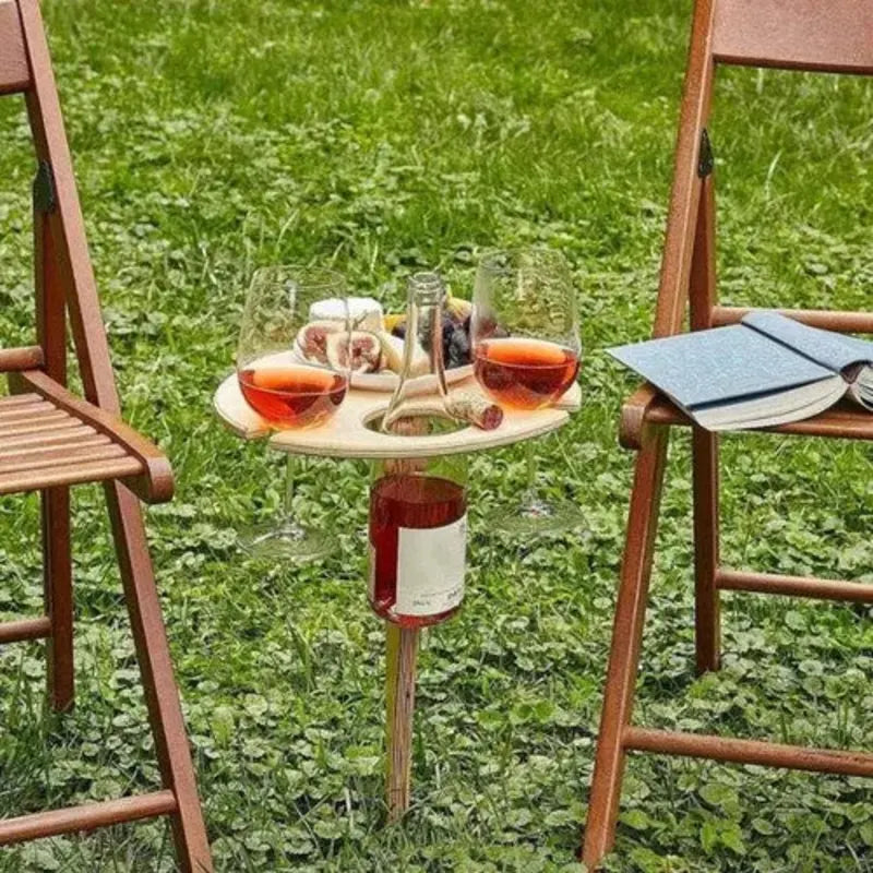 Table à vin pliante pour l'extérieur