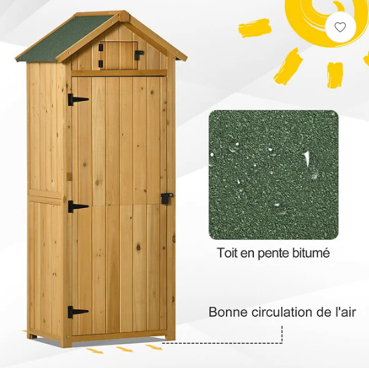 Armoire abri de jardin