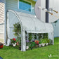 Serre d'hivernage blanche murale 300x100x180cm