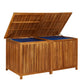 Coffre de rangement de jardin en bois