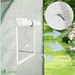 Serre d'hivernage blanche murale 300x100x180cm