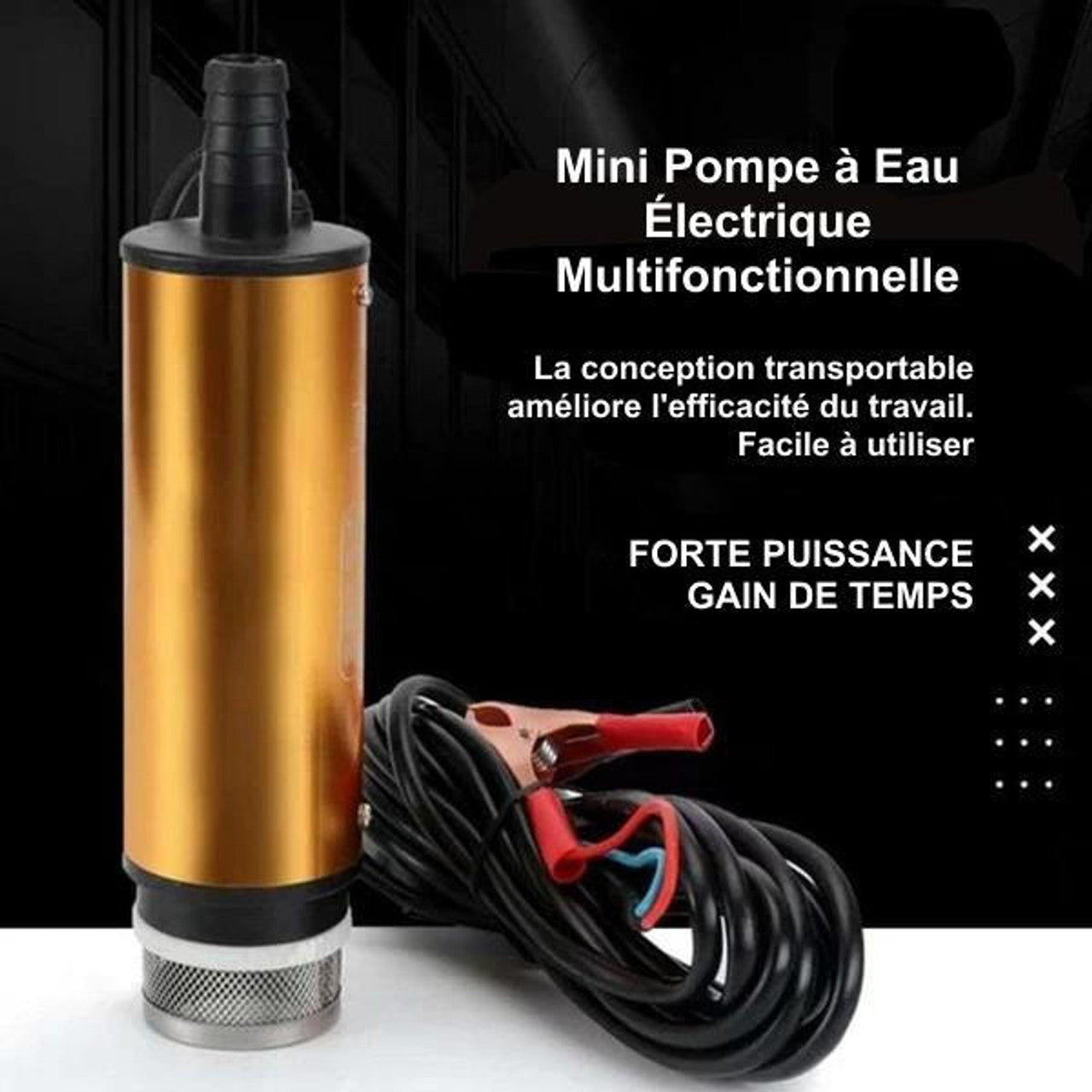 Mini pompe à eau électrique multifonctionnelle