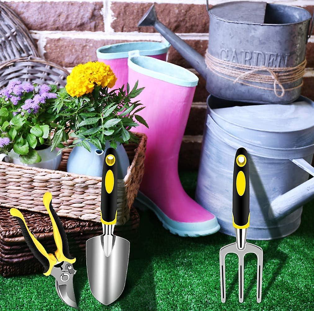 Kit d'outils de jardinage en aluminium (3 pièces)