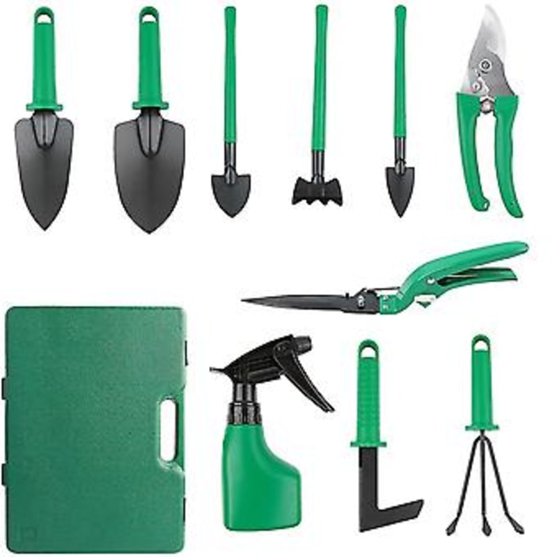 Kit doutils de jardinage (10 pièces)