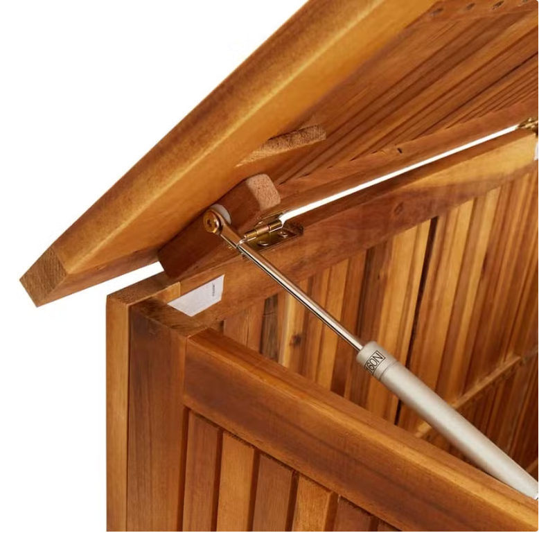 Coffre de rangement de jardin en bois