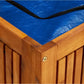 Coffre de rangement de jardin en bois