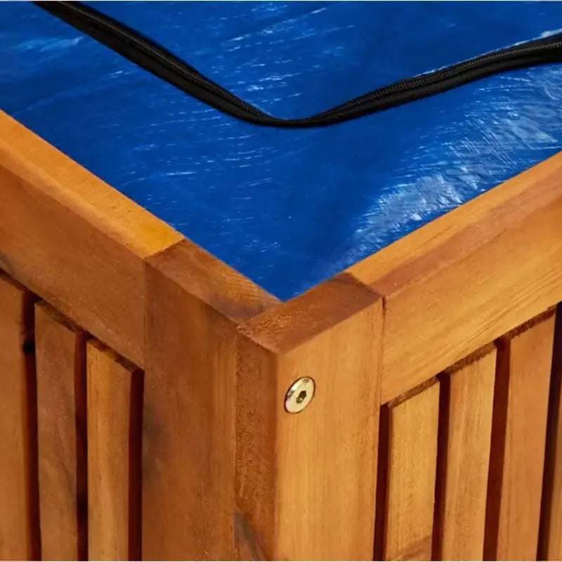 Coffre de rangement de jardin en bois