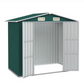 Abri de jardin vert - métal - 205 x 183 x 129 cm