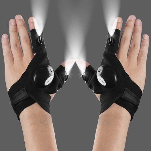 Lot de 2 gants lumineux led